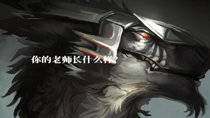 你的老师长什么样?