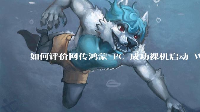 如何评价网传鸿蒙 PC 成功裸机启动 Windows ARM?