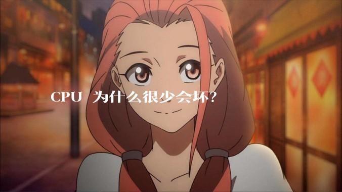 CPU 为什么很少会坏?
