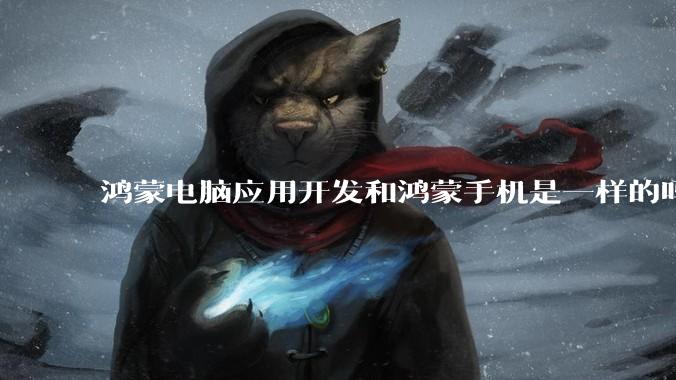 鸿蒙电脑应用开发和鸿蒙手机是一样的吗?