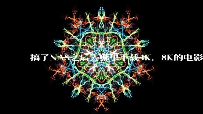 搞了NAS之后去哪里下载4K,8K的电影?