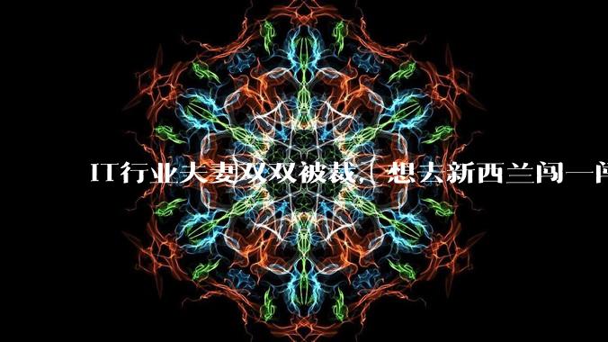 IT行业夫妻双双被裁,想去新西兰闯一闯可以吗?