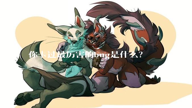 你卡过最厉害的bug是什么?
