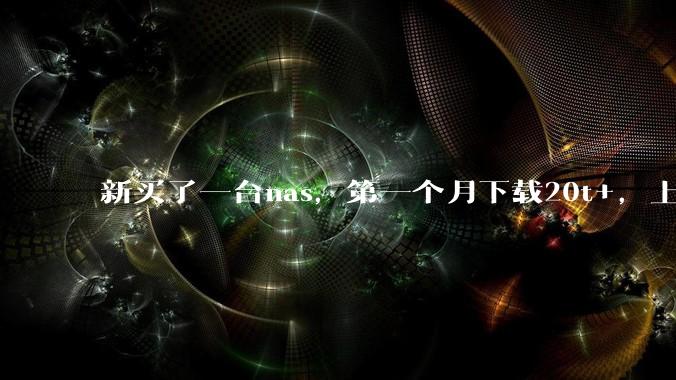 新买了一台nas,第一个月下载20t+,上传5+,不会被网警盯上吧?