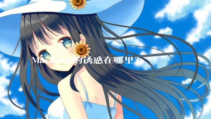 MacBook的诱惑在哪里?