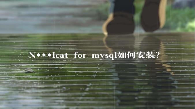 N***icat for mysql如何安装?