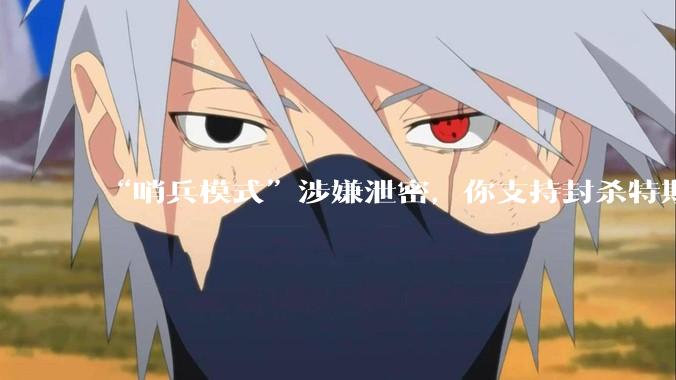 “哨兵模式”涉嫌泄密,你支持封杀特斯拉吗?