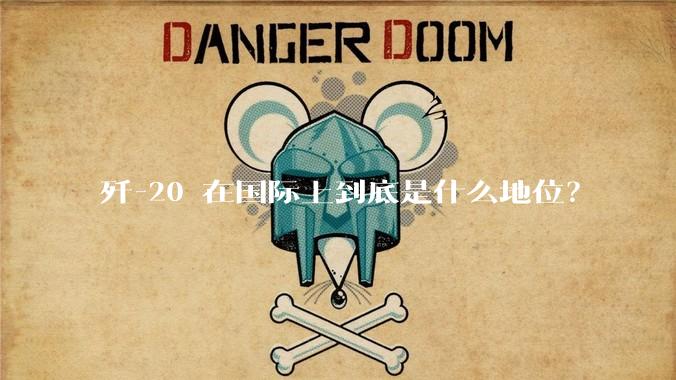 歼-20 在国际上到底是什么地位?