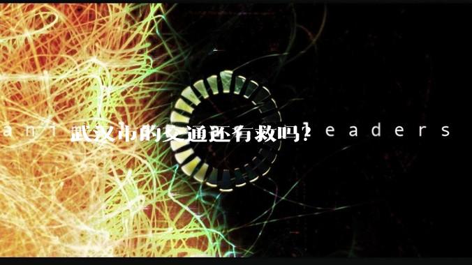 武汉市的交通还有救吗?