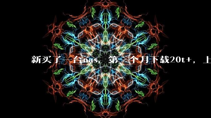 新买了一台nas,第一个月下载20t+,上传5+,不会被网警盯上吧?