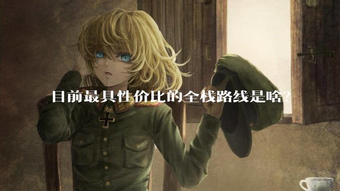 目前最具性价比的全栈路线是啥?