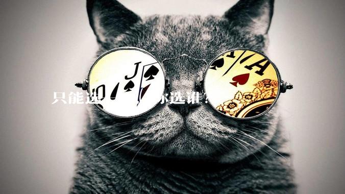 只能选一个,你选谁?