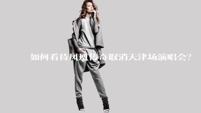 如何看待凤凰传奇取消天津场演唱会?