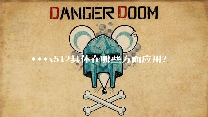 ***x512具体在哪些方面应用?