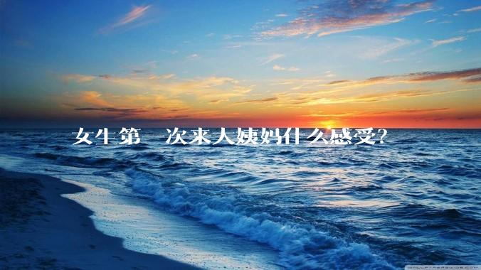 女生第一次来大姨妈什么感受?
