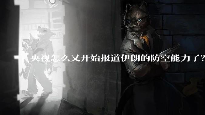 央视怎么又开始报道伊朗的防空能力了?是有神秘的力量开始介入了吗?