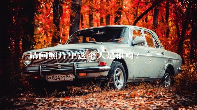 请问照片里这个人是谁呀?