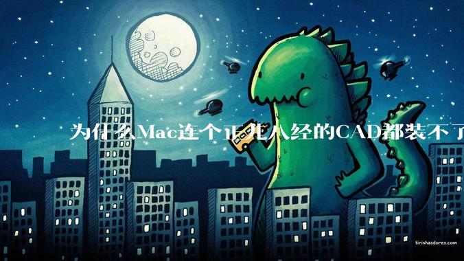 为什么Mac连个正儿八经的CAD都装不了还敢打着生产力的旗号?