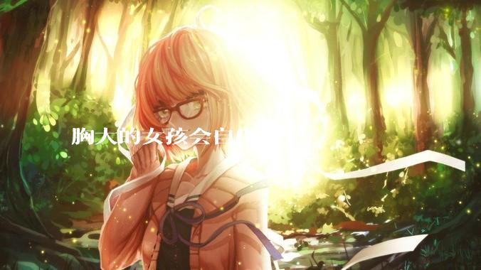 胸大的女孩会自卑 吗?