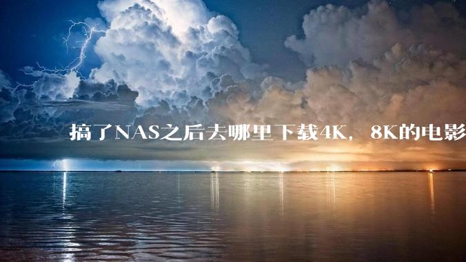 搞了NAS之后去哪里下载4K,8K的电影?