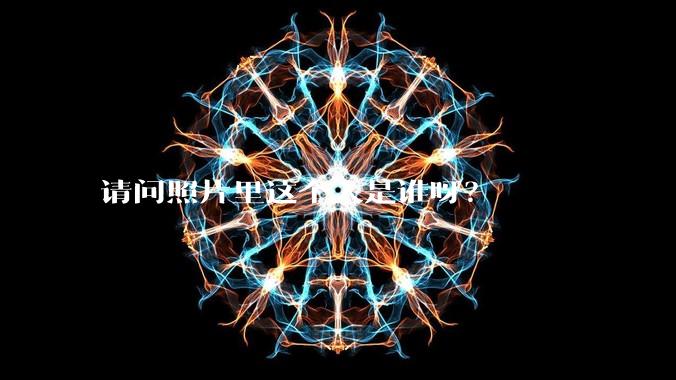 请问照片里这个人是谁呀?